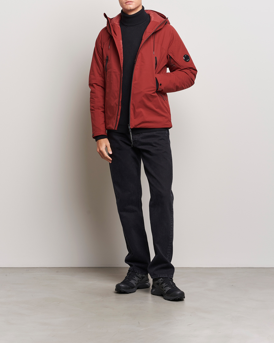 Homme | Manteaux Et Vestes | C.P. Company | Pro-Tec Lightweight Padded Jacket Burnt Red