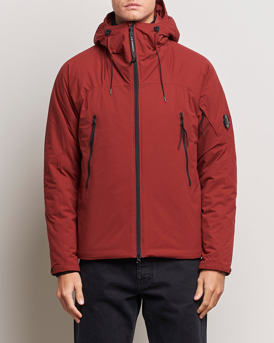 Homme | Manteaux Et Vestes | C.P. Company | Pro-Tec Lightweight Padded Jacket Burnt Red