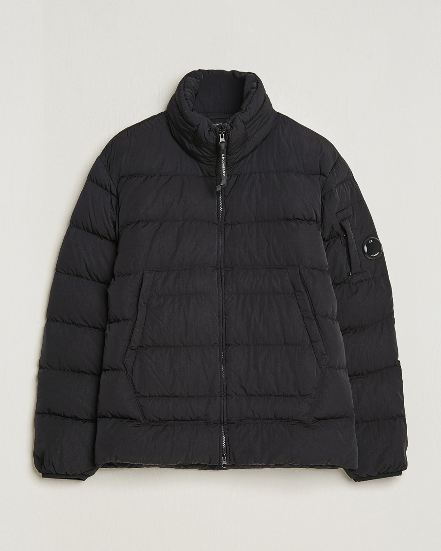 Homme | Manteaux Et Vestes | C.P. Company | Eco-Chrome R Lightweight Down Jacket Black
