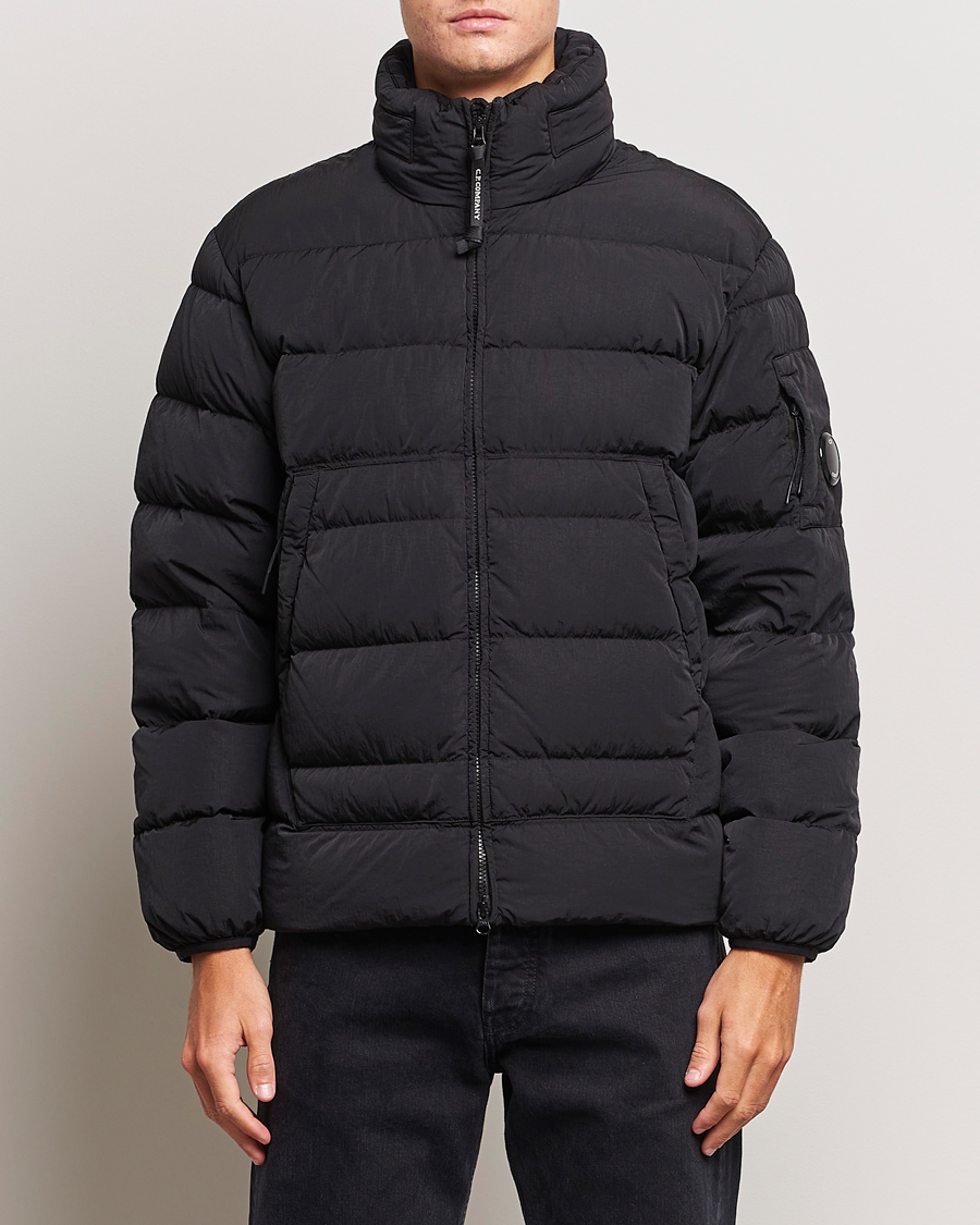 Homme | Manteaux Et Vestes | C.P. Company | Eco-Chrome R Lightweight Down Jacket Black
