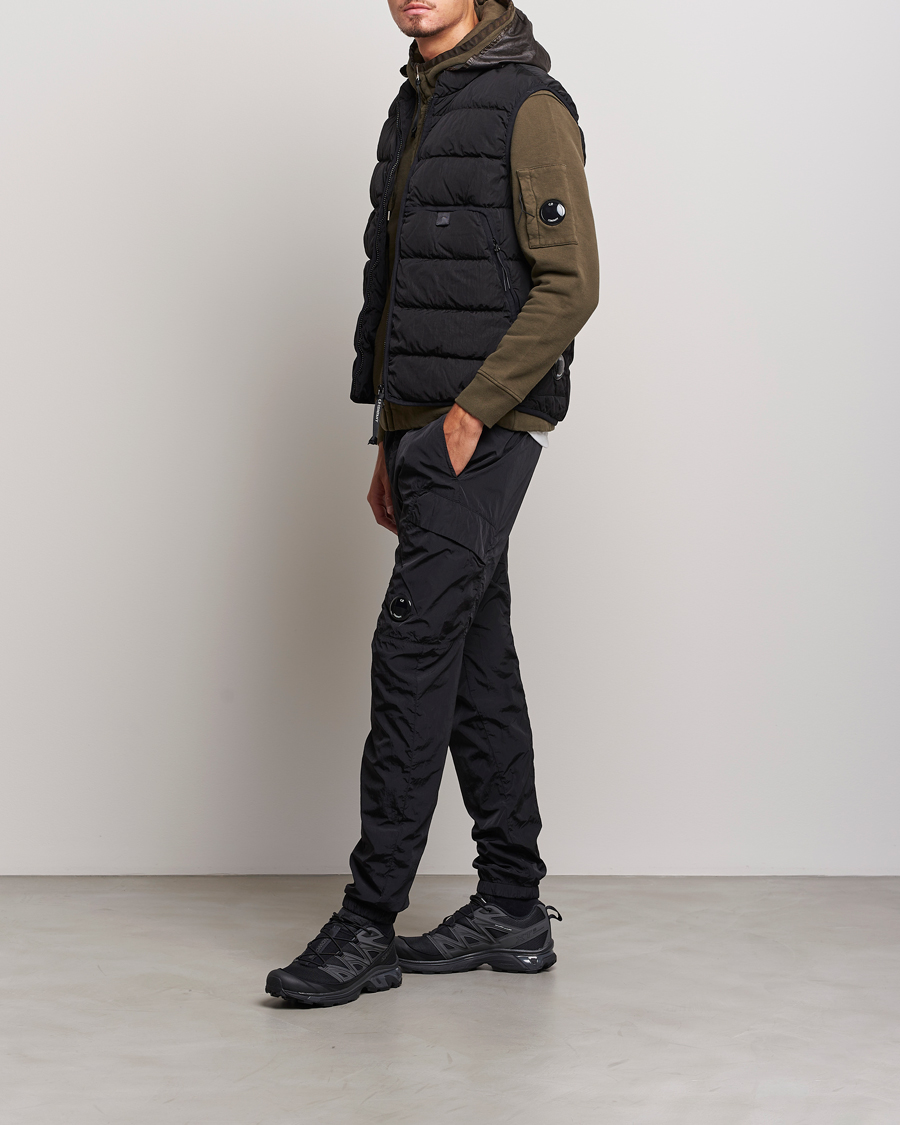 Homme | Manteaux Et Vestes | C.P. Company | Eco-Chrome R Lightweight Down Vest Black