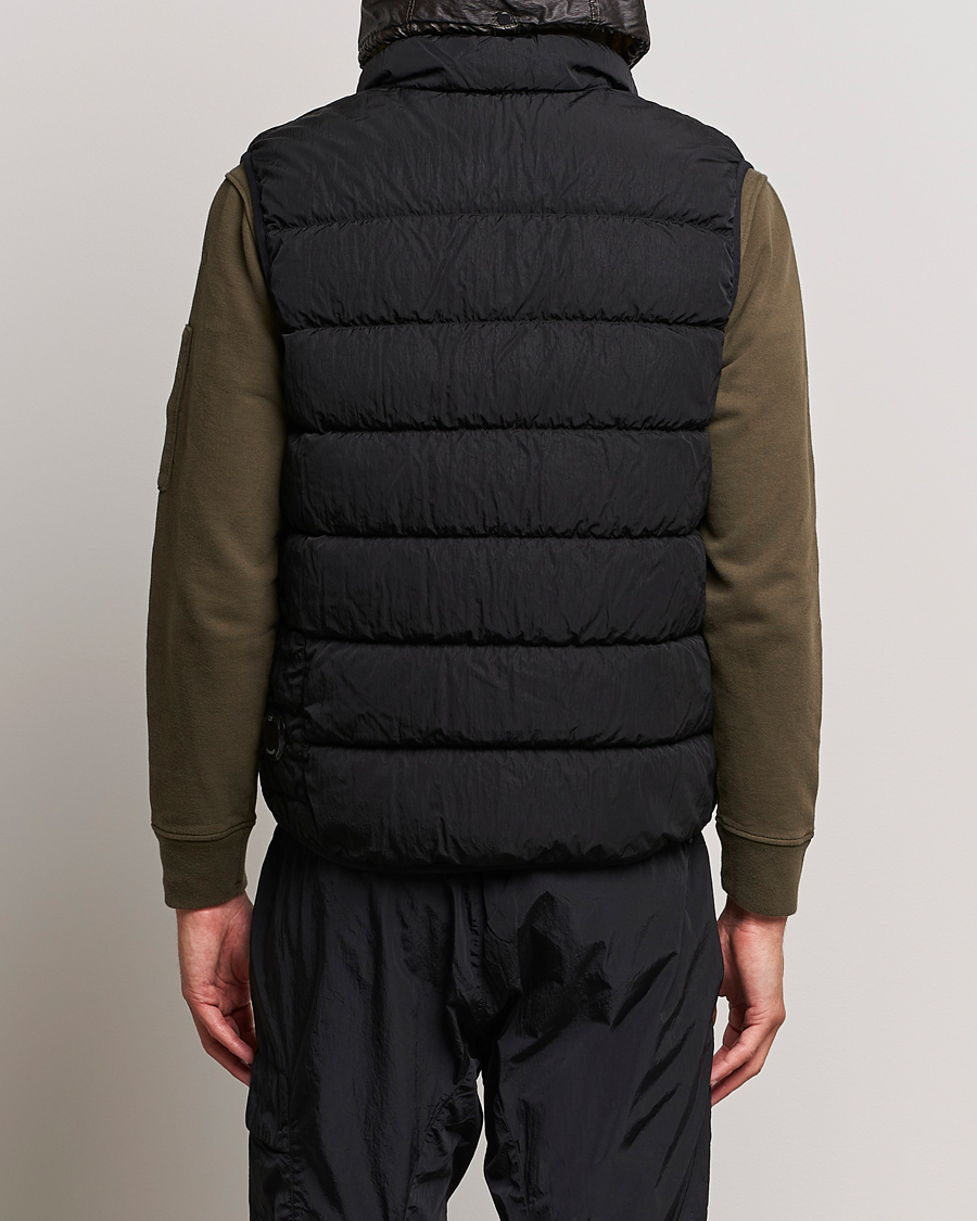 Homme | Manteaux Et Vestes | C.P. Company | Eco-Chrome R Lightweight Down Vest Black