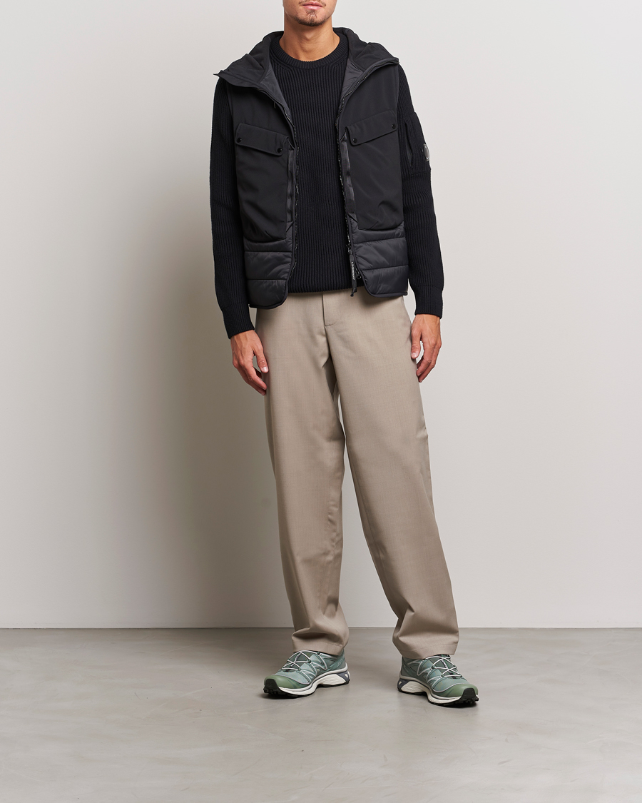 Homme | Manteaux Et Vestes | C.P. Company | CP Shell - R Mixed Goggle Vest Black