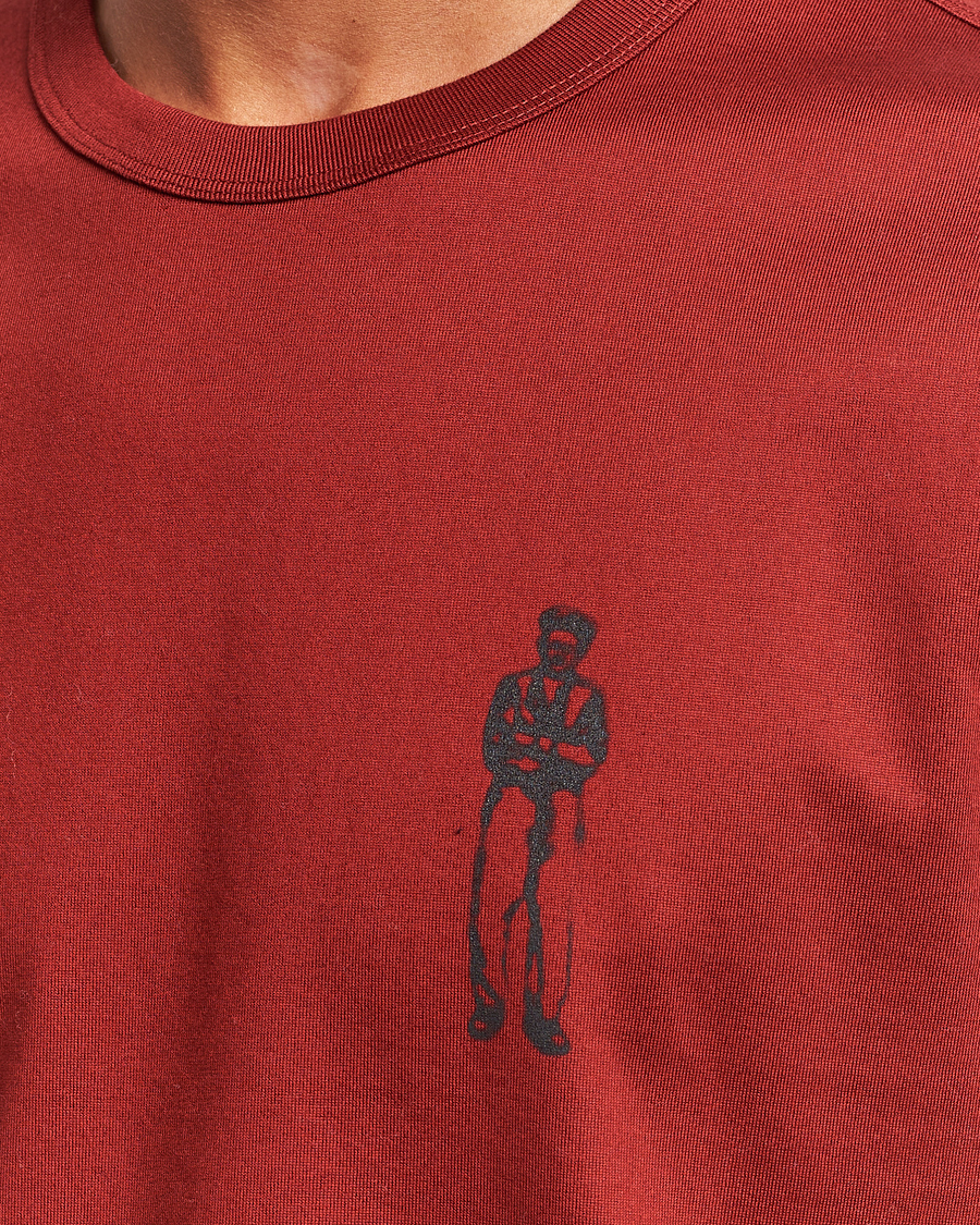 Homme | T-shirts | C.P. Company | Mercerized Jersey Logo T-Shirt Wine