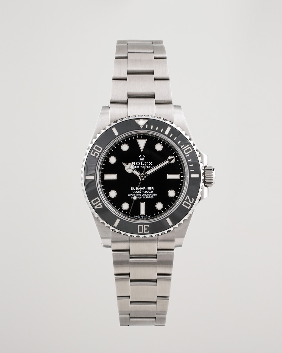 Homme | Rolex Pre-Owned Submariner 124060 Oyster Perpetual Steel Black | Rolex Pre-Owned | Submariner 124060 Oyster Perpetual Steel Black