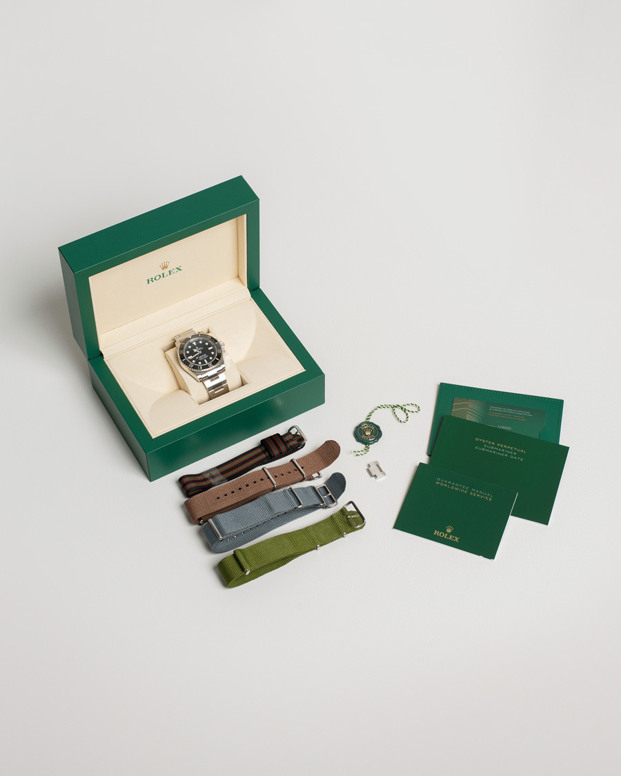 Homme | Rolex Pre-Owned Submariner 124060 Oyster Perpetual Steel Black | Rolex Pre-Owned | Submariner 124060 Oyster Perpetual Steel Black