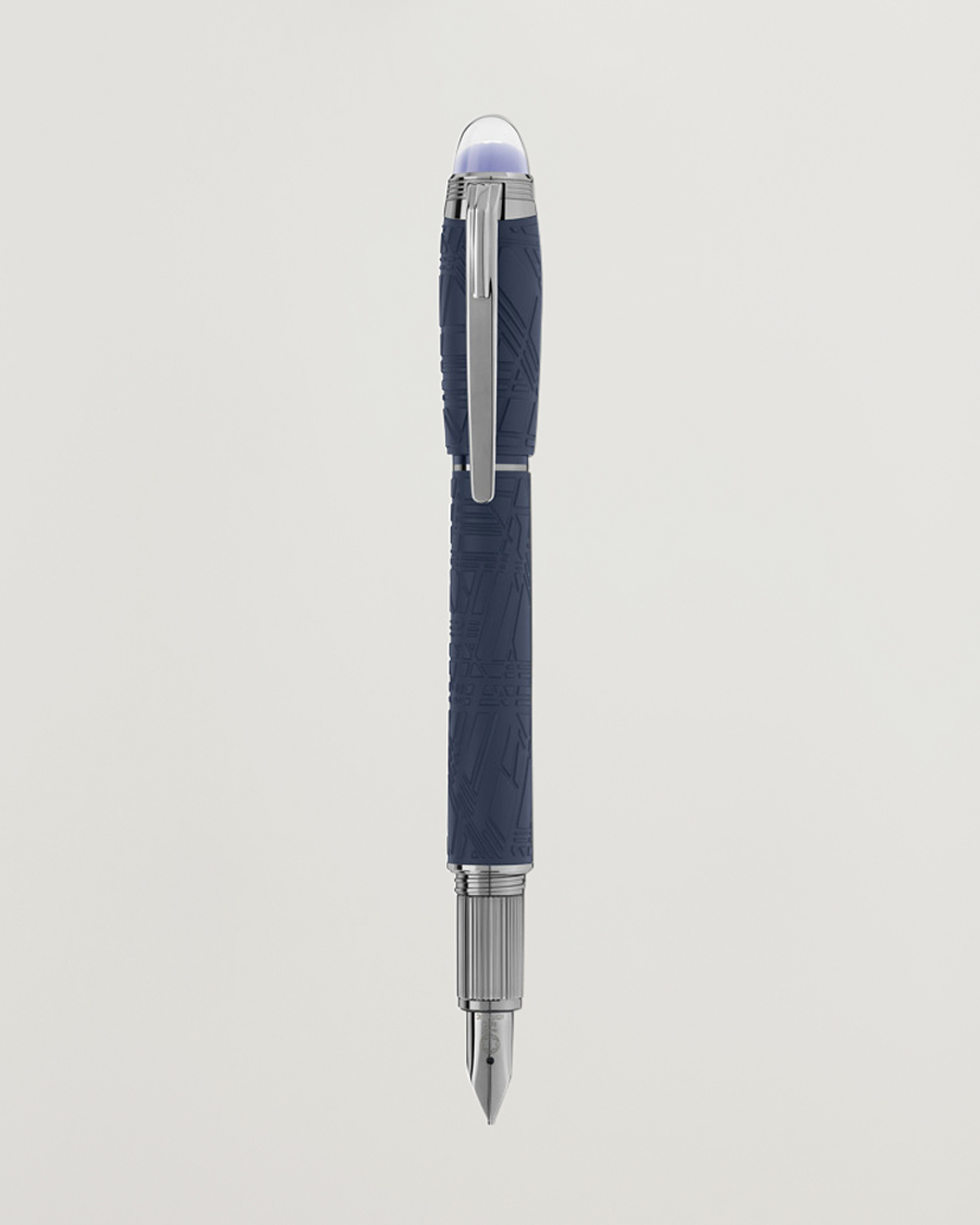 Homme | Montblanc Starwalker SpaceBlue Resin Fountain Pen Blue | Montblanc | Starwalker SpaceBlue Resin Fountain Pen Blue
