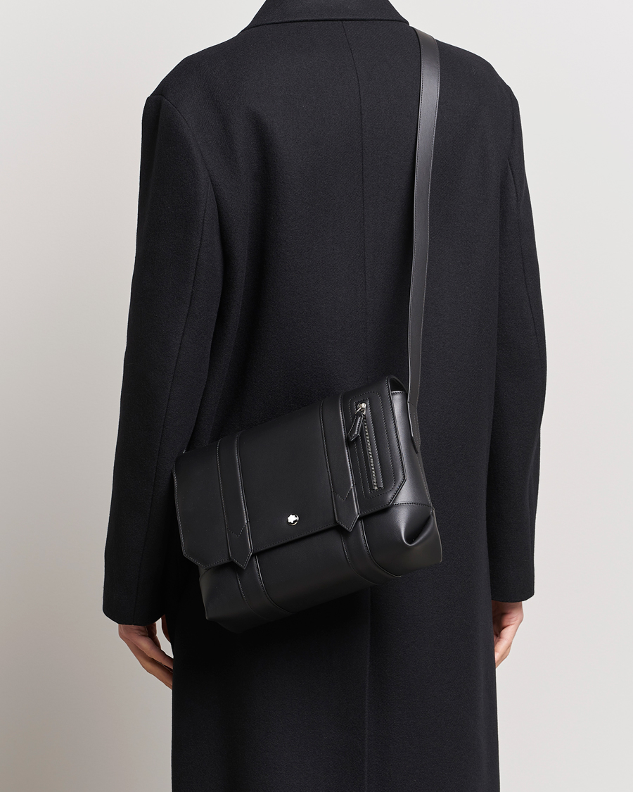 Homme | Montblanc Meisterstück Selection Soft Mini Messenger Black | Montblanc | Meisterstück Selection Soft Mini Messenger Black