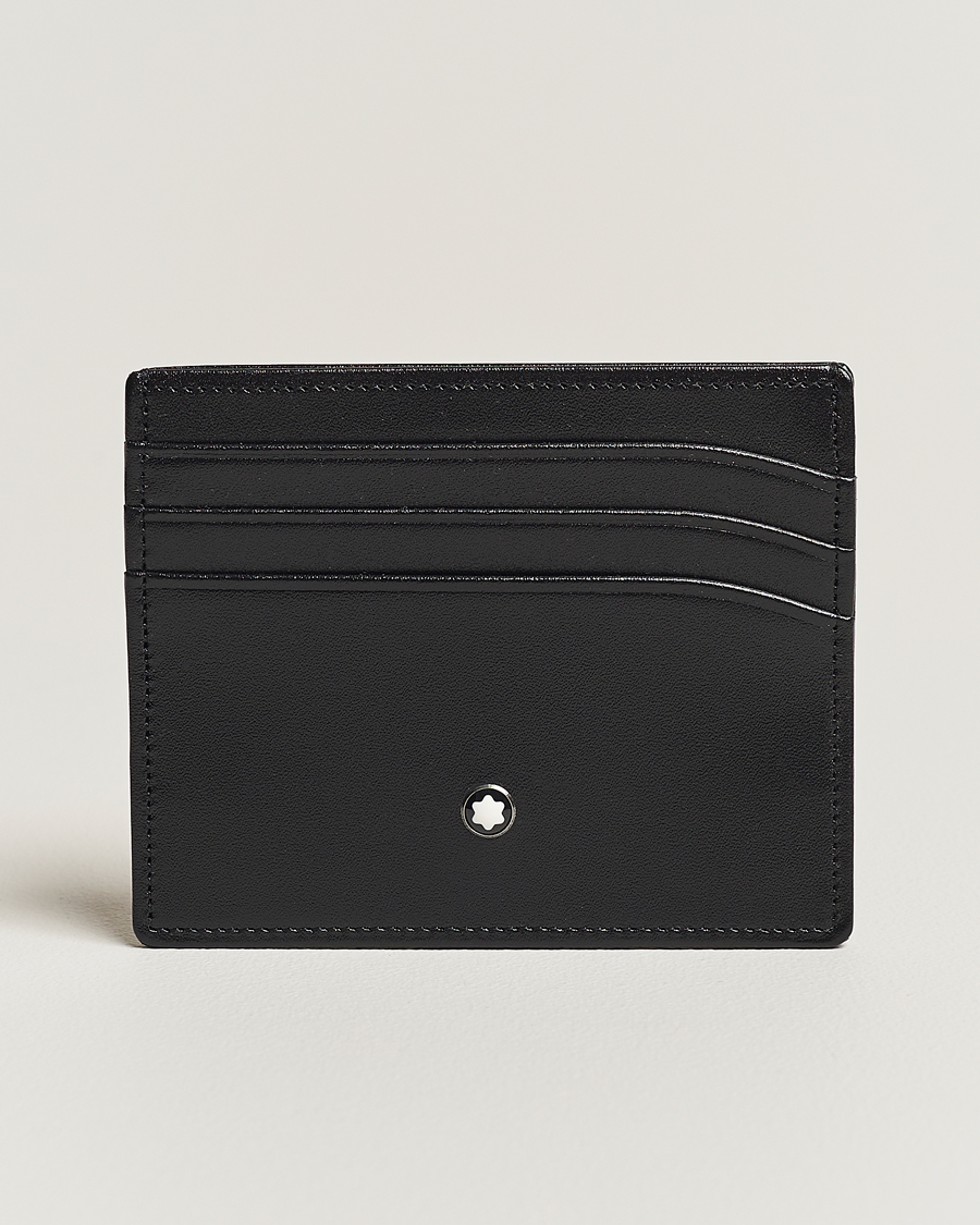 Homme | Montblanc Meisterstück Pocket 6 Credit Card Holder Black | Montblanc | Meisterstück Pocket 6 Credit Card Holder Black