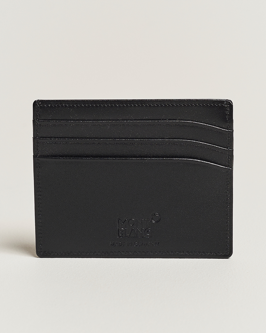Homme | Montblanc Meisterstück Pocket 6 Credit Card Holder Black | Montblanc | Meisterstück Pocket 6 Credit Card Holder Black