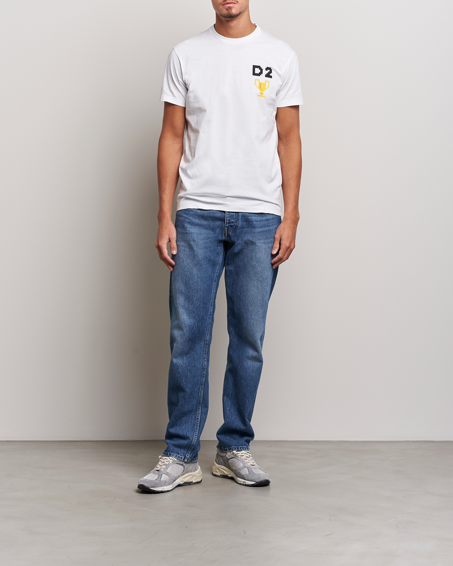 Homme | T-shirts | Dsquared2 | Cool Fit Trophy Tee White