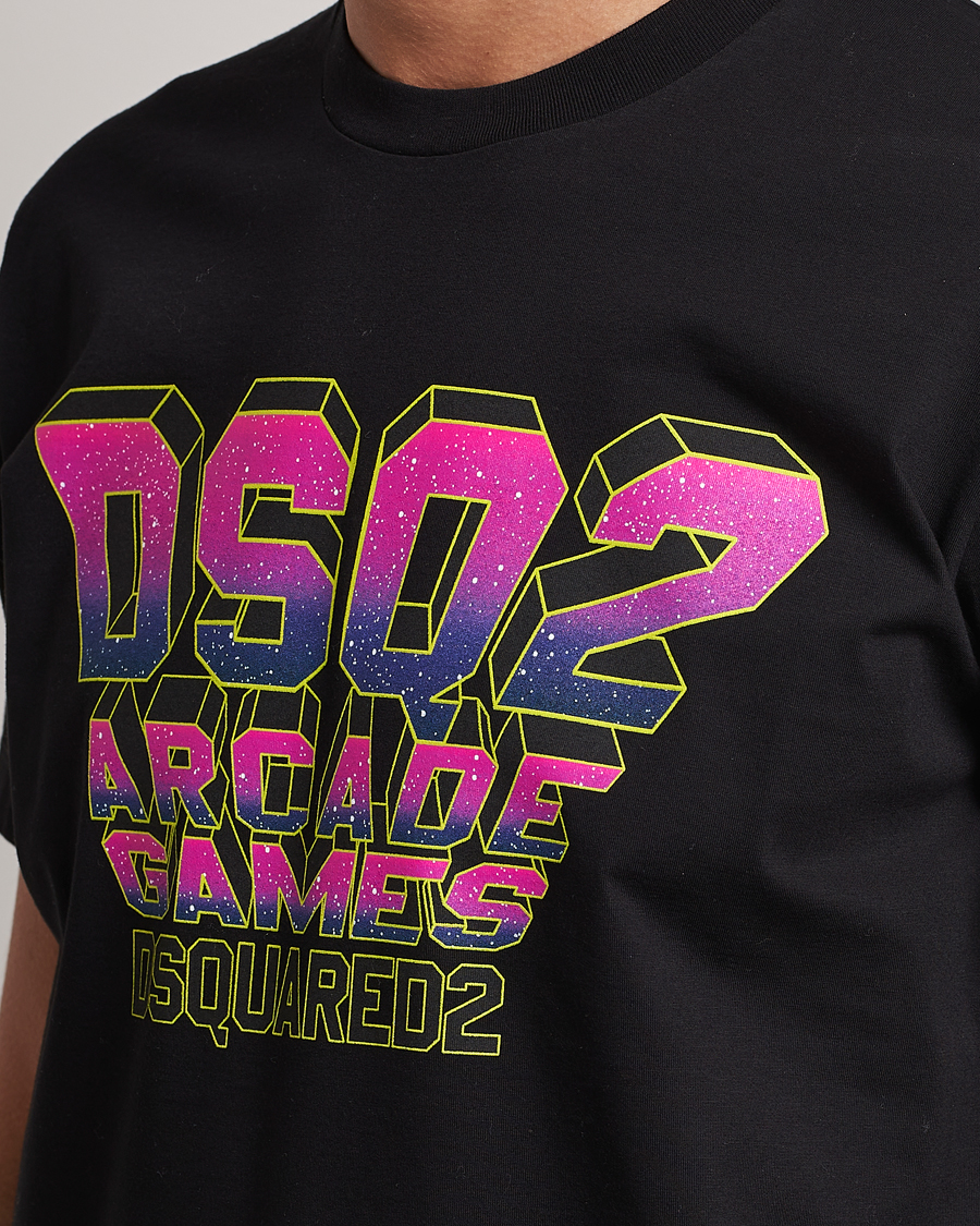 Homme | T-shirts | Dsquared2 | Cool Fit Logo Tee Black