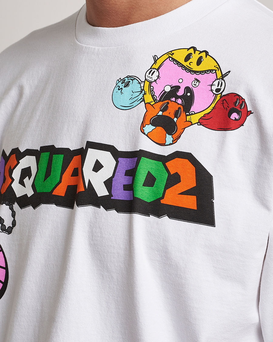 Homme | T-shirts | Dsquared2 | Heavy Skater Tee White