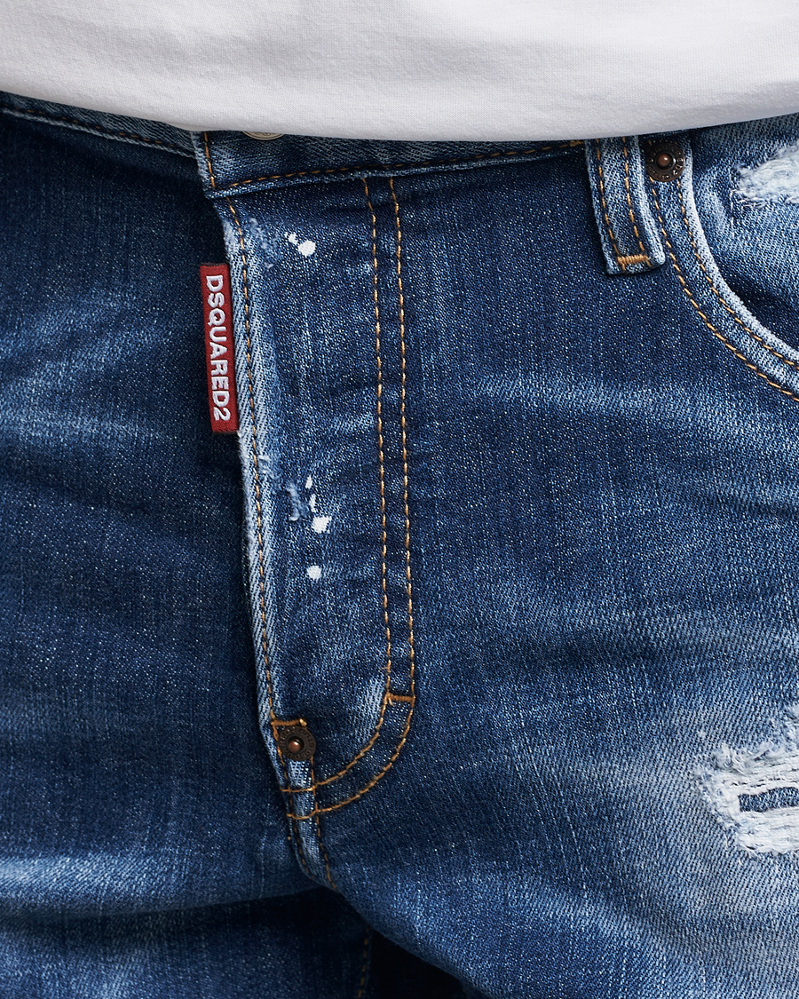 Homme | Jeans | Dsquared2 | Skater Jeans Light Blue Wash