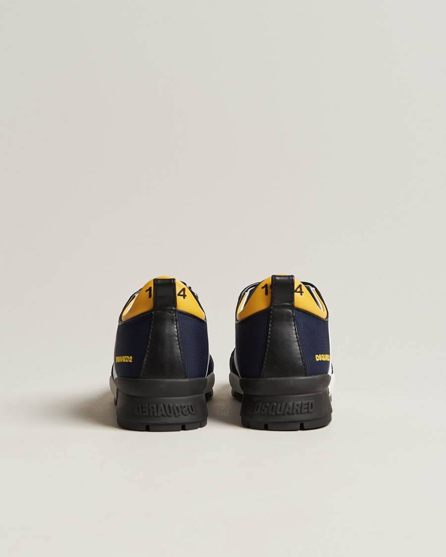 Homme | Dsquared2 Legendary Sneaker Navy/White/Yellow | Dsquared2 | Legendary Sneaker Navy/White/Yellow
