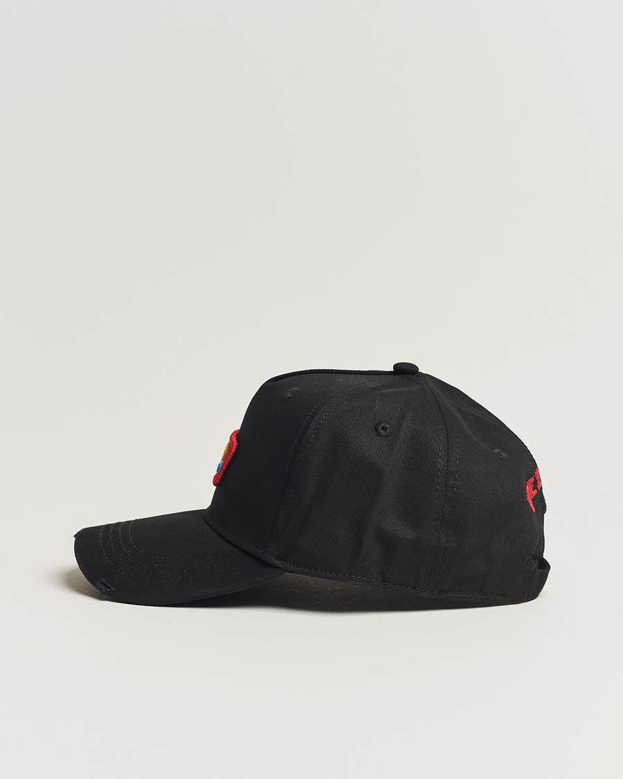 Homme | Dsquared2 Gaming Baseball Cap Black | Dsquared2 | Gaming Baseball Cap Black