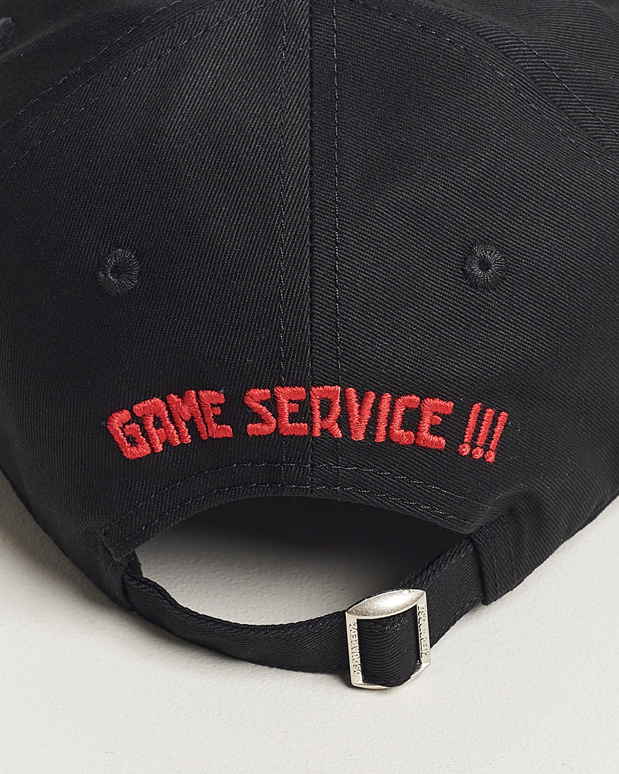 Homme | Dsquared2 Gaming Baseball Cap Black | Dsquared2 | Gaming Baseball Cap Black
