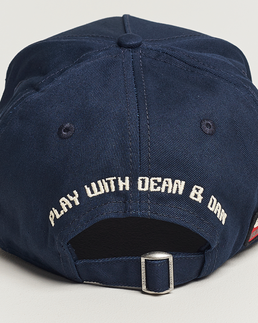 Homme | Dsquared2 Gaming Baseball Cap Navy | Dsquared2 | Gaming Baseball Cap Navy