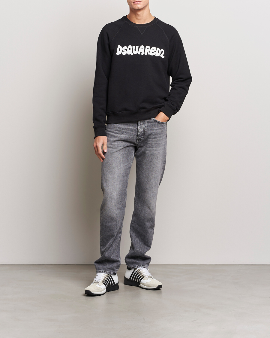 Homme | Pulls Et Tricots | Dsquared2 | Cool Fit Crew Neck Sweatshirt Black