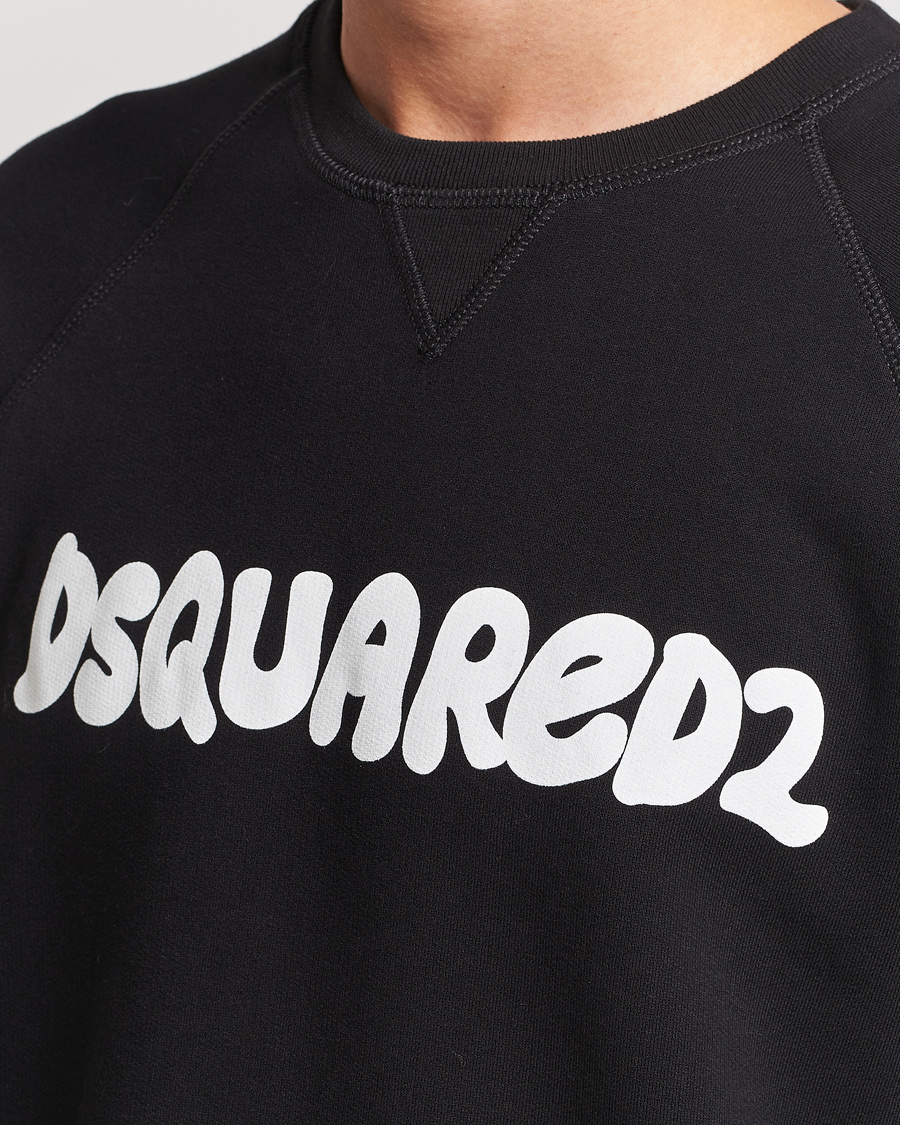 Homme | Pulls Et Tricots | Dsquared2 | Cool Fit Crew Neck Sweatshirt Black