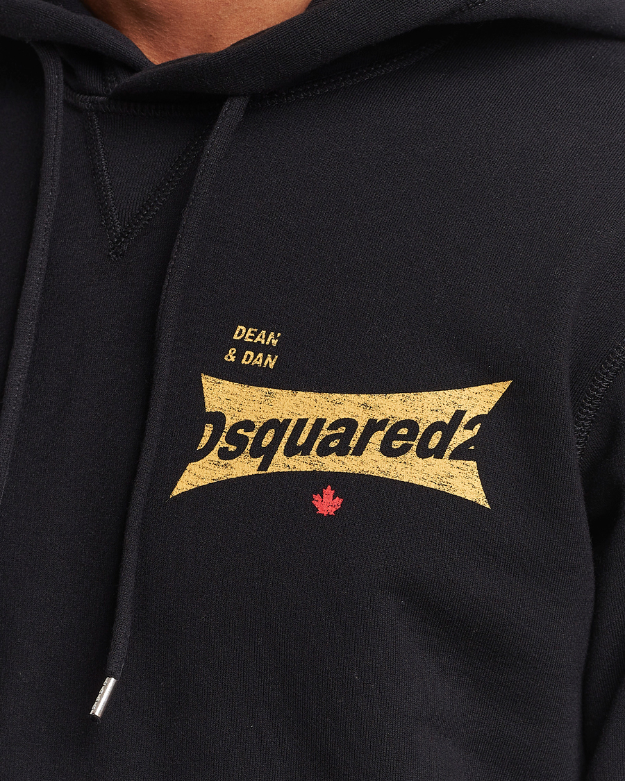 Homme | Pulls Et Tricots | Dsquared2 | Cool Fit Logo Hoodie Black