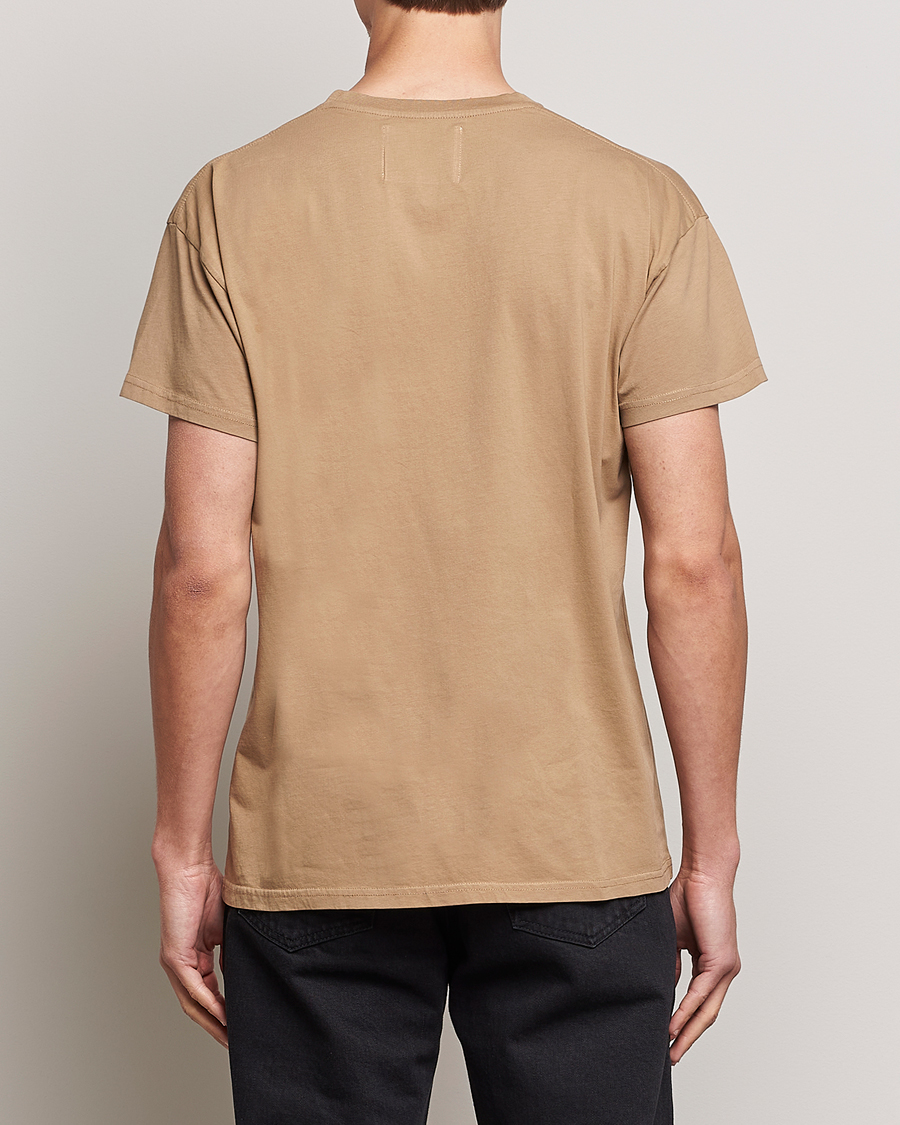 Homme | T-shirts | Jeanerica | Marcel Crew Neck T-Shirt Dark Sand
