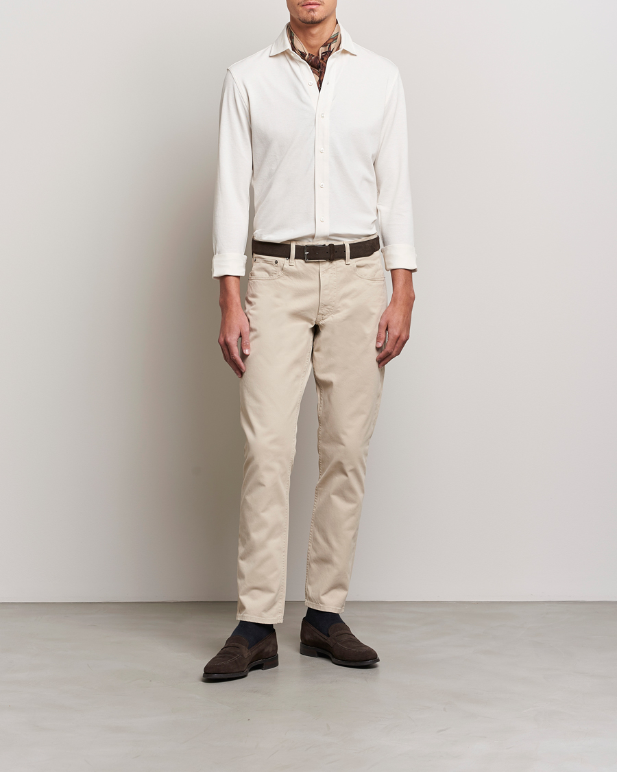 Homme | Pantalons | Ralph Lauren Purple Label | Slim Fit 5-Pocket Pants Sand
