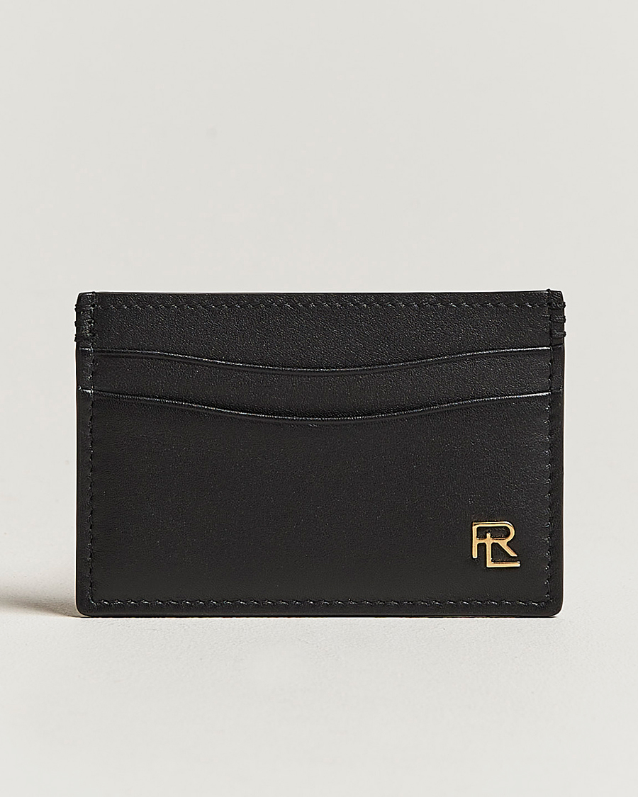 Homme | Ralph Lauren Purple Label Luxe Calf Cardholder Black | Ralph Lauren Purple Label | Luxe Calf Cardholder Black