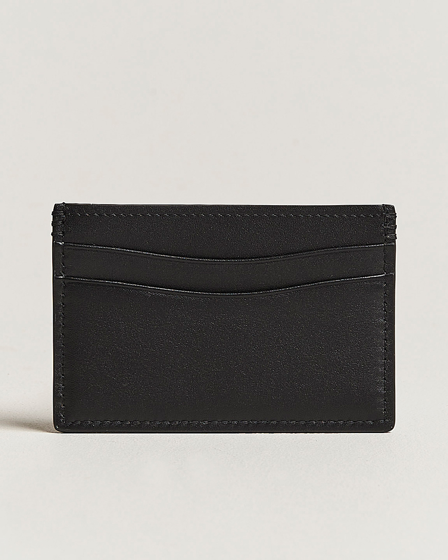Homme | Ralph Lauren Purple Label Luxe Calf Cardholder Black | Ralph Lauren Purple Label | Luxe Calf Cardholder Black