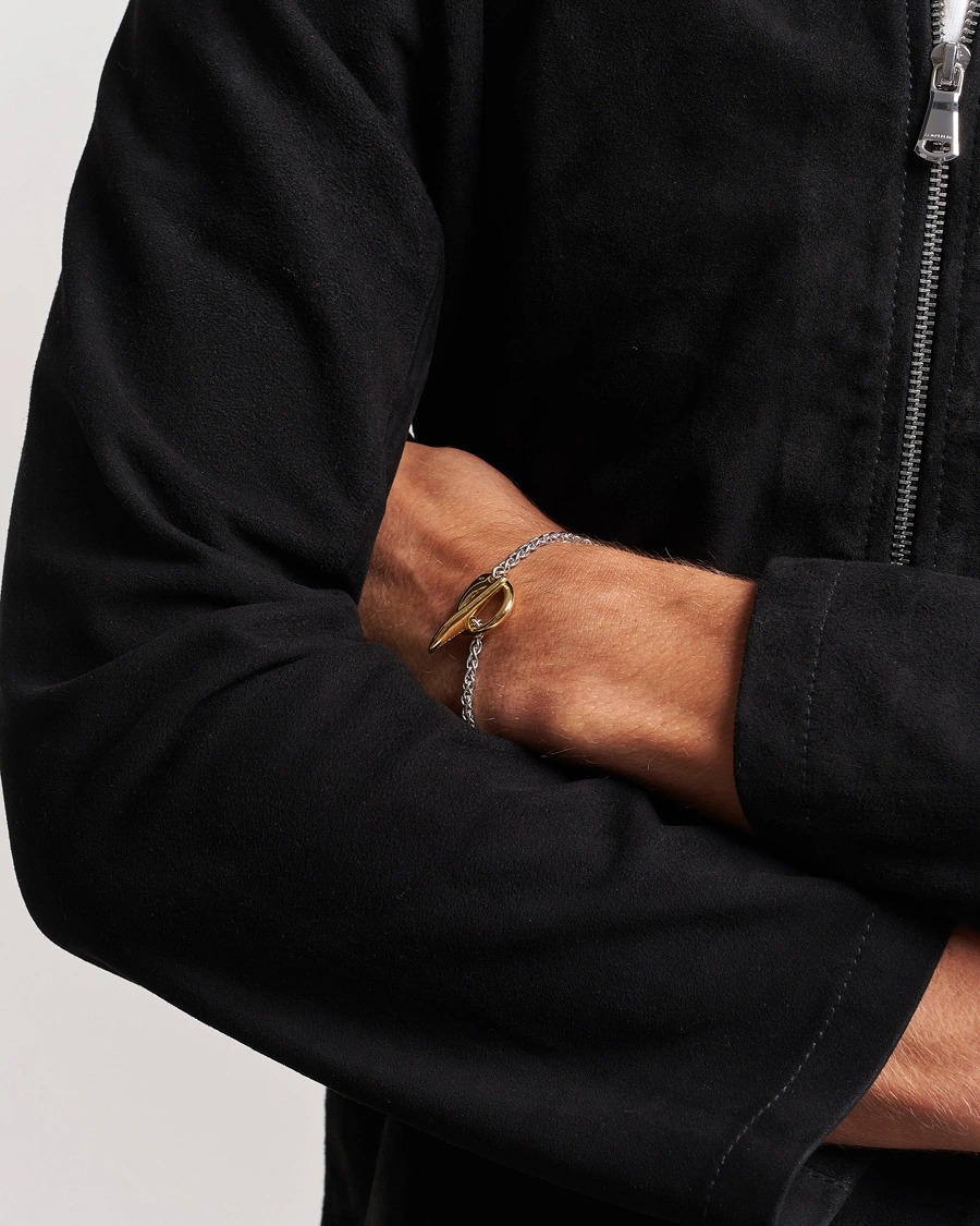 Homme | Contemporary Creators | Tom Wood | Robin Bracelet Duo Silver/Gold