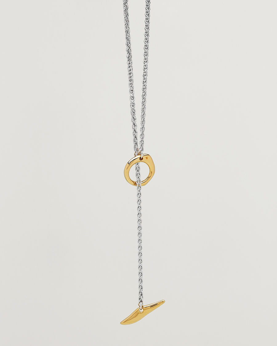 Homme | Tom Wood Robin Chain Duo Silver/Gold | Tom Wood | Robin Chain Duo Silver/Gold