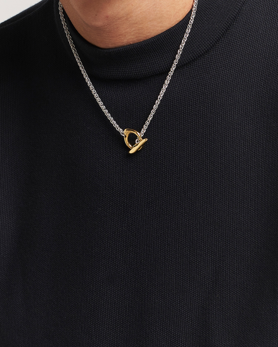 Homme | Tom Wood Robin Chain Duo Silver/Gold | Tom Wood | Robin Chain Duo Silver/Gold