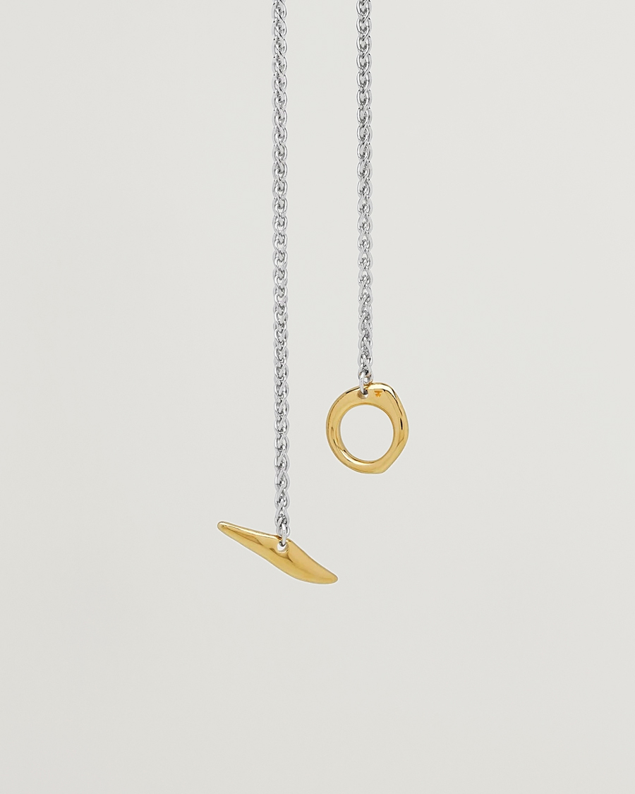 Homme | Tom Wood Robin Chain Duo Silver/Gold | Tom Wood | Robin Chain Duo Silver/Gold
