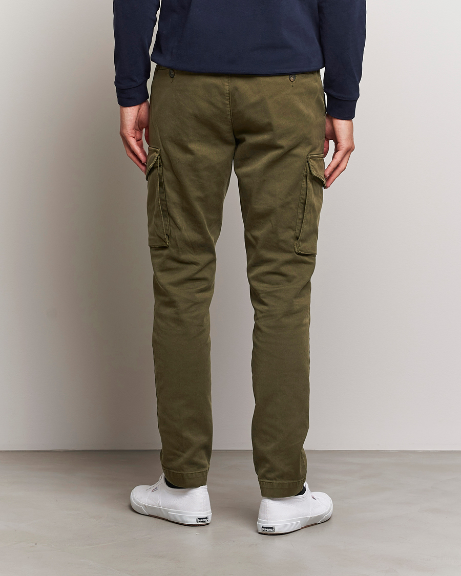 Homme | Pantalons | Aeronautica Militare | Cotton Cargo Pants Off Green