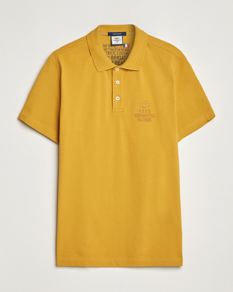 Homme | Polos | Aeronautica Militare | PO1705 Polo Yellow
