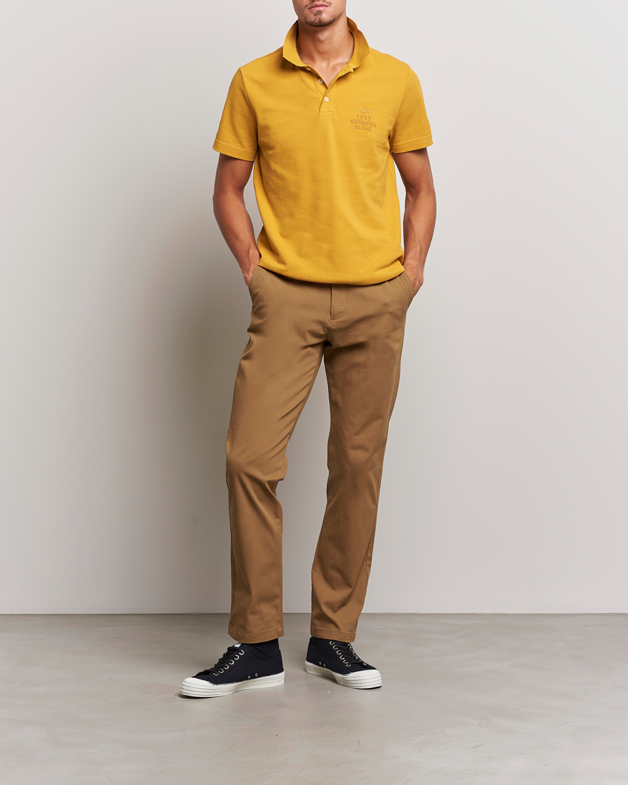 Homme | Polos | Aeronautica Militare | PO1705 Polo Yellow