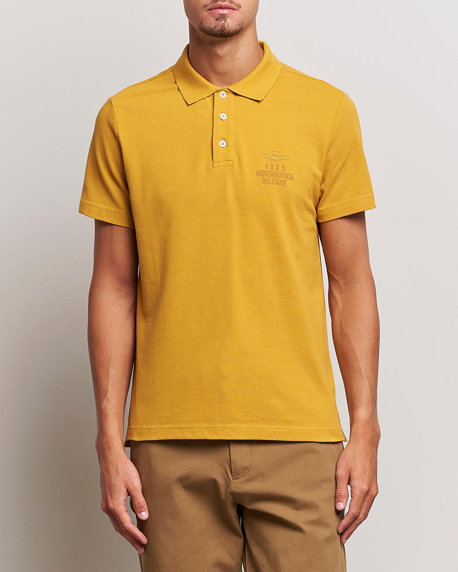 Homme | Polos | Aeronautica Militare | PO1705 Polo Yellow