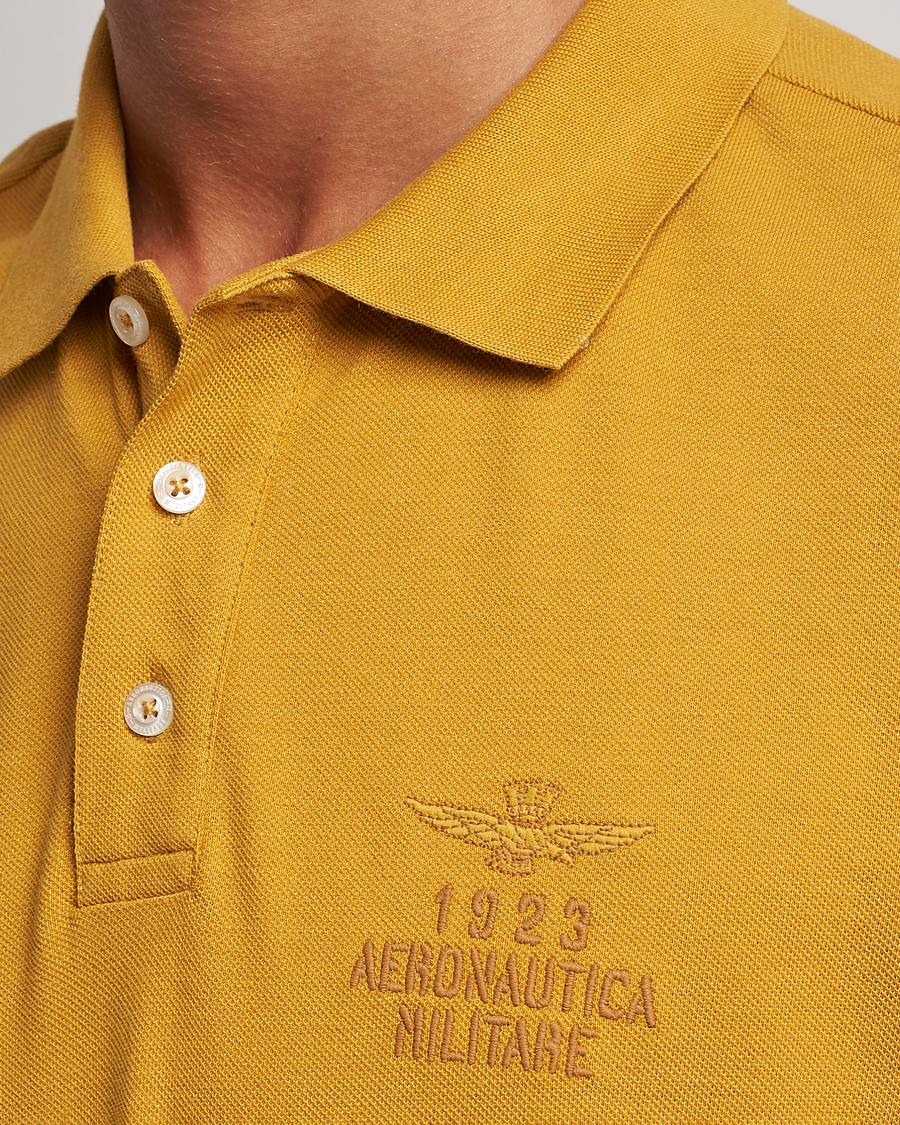 Homme | Polos | Aeronautica Militare | PO1705 Polo Yellow