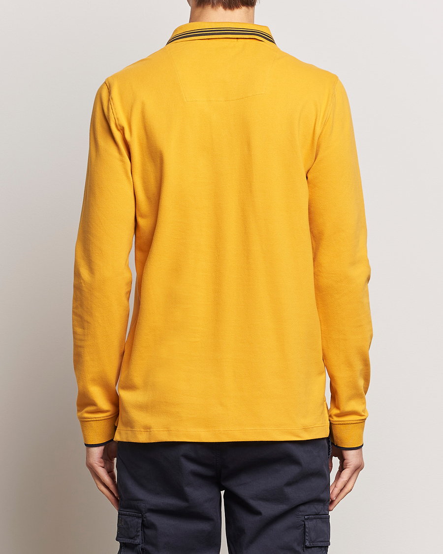 Homme | Pulls Et Tricots | Aeronautica Militare | Long Sleeve Polo Dark Yellow