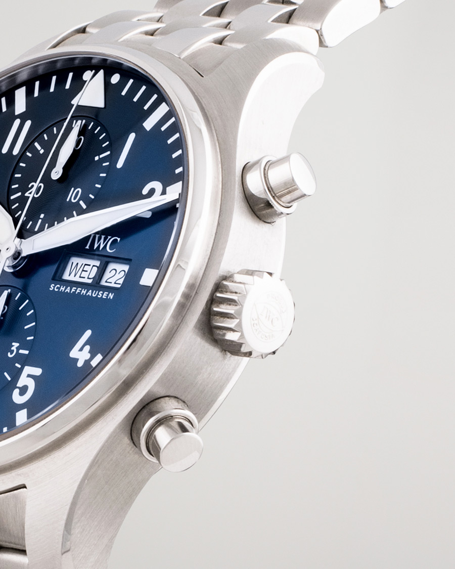 Homme | IWC Pre-Owned Le petit Steel IW3777-17 Blue | IWC Pre-Owned | Le petit Steel IW3777-17 Blue