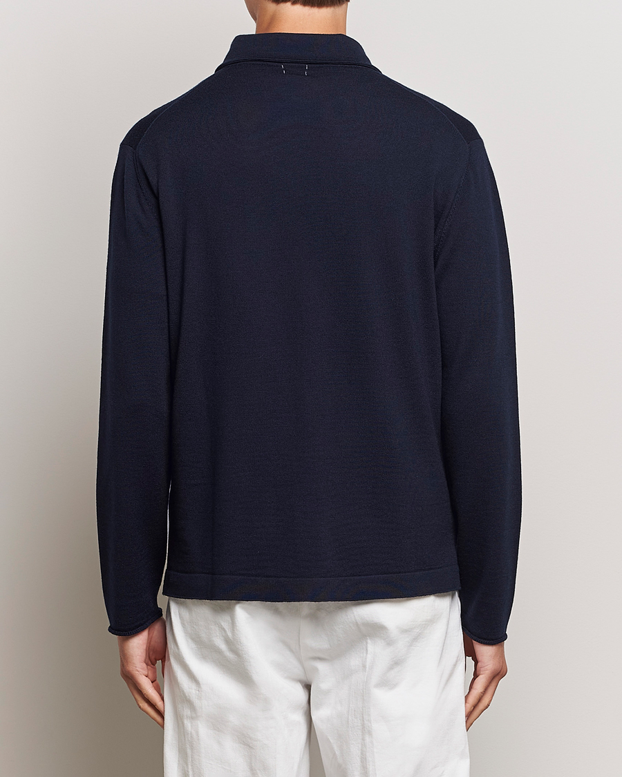 Homme | Pulls Et Tricots | Massimo Alba | Shawl Collar Cardigan Navy