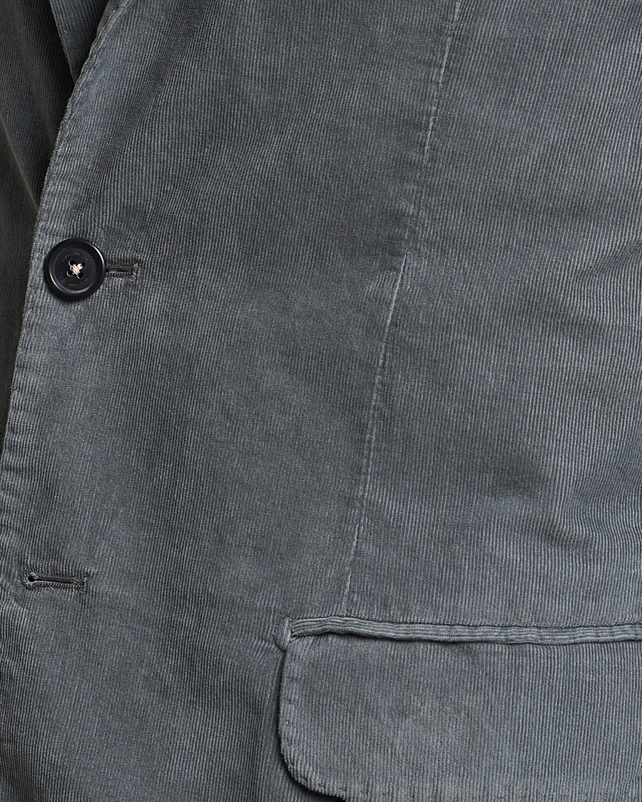 Homme | Blazers | Massimo Alba | Baby Corduroy Blazer Smoke