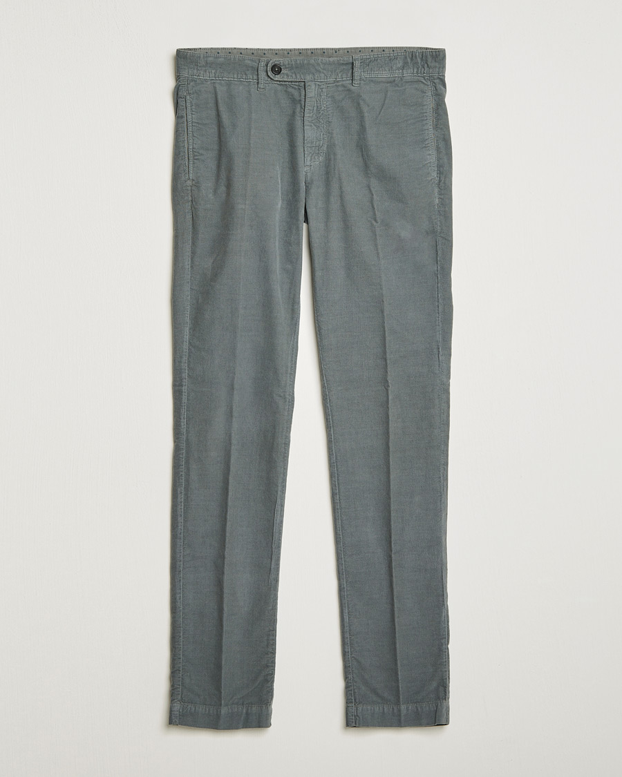 Homme | Pantalons | Massimo Alba | Baby Corduroy Trousers Smoke