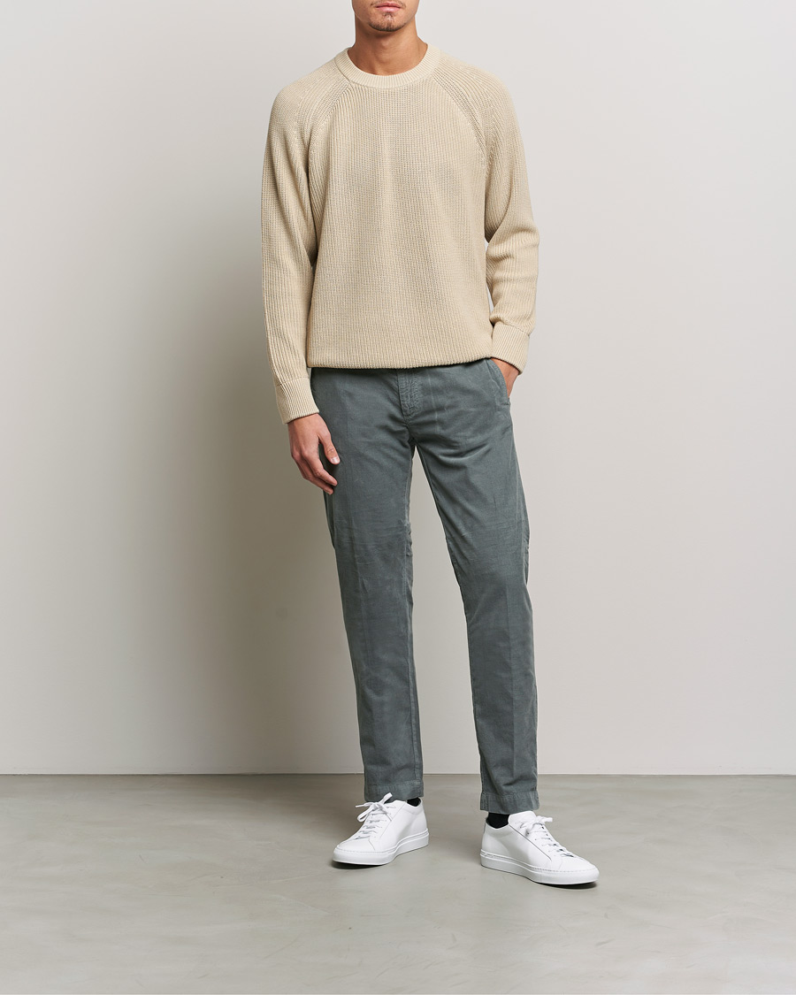 Homme | Pantalons | Massimo Alba | Baby Corduroy Trousers Smoke
