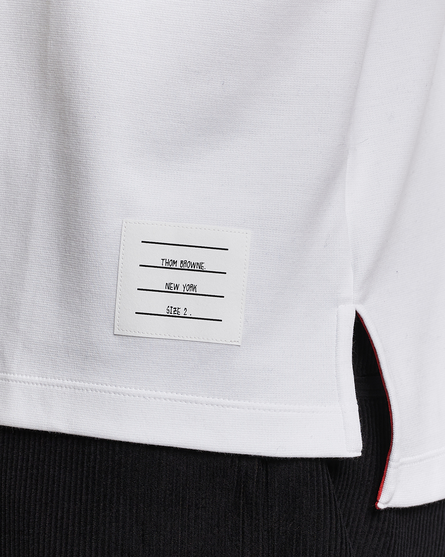 Homme | T-shirts | Thom Browne | Short Sleeve Pocket T-Shirt White