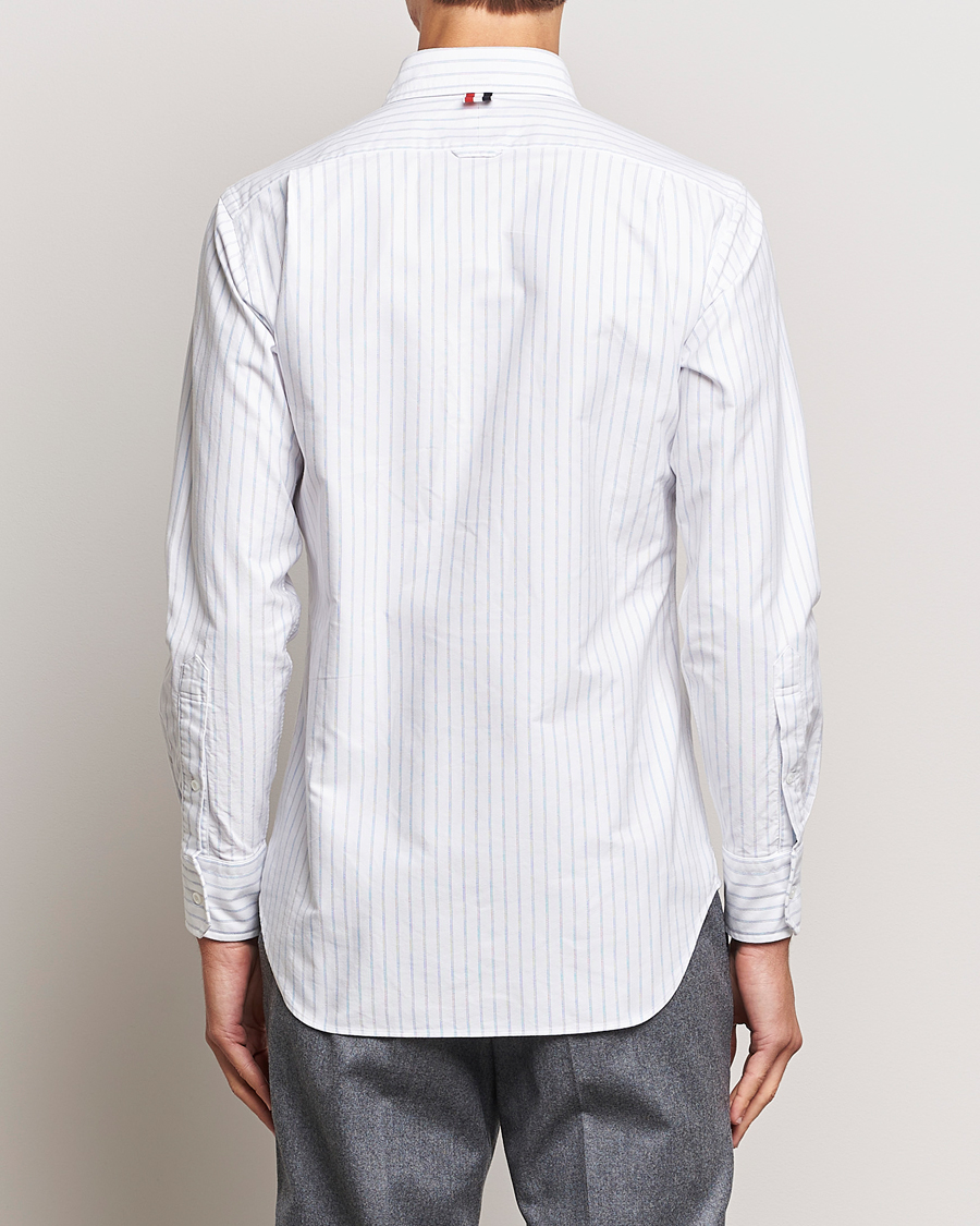 Homme | Chemises | Thom Browne | Oxford Pinstripe Shirt Light Blue