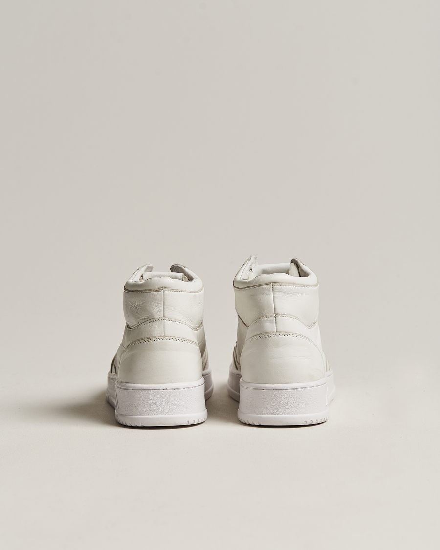 Homme | Autry Medalist Mid Goat Leather Sneaker White | Autry | Medalist Mid Goat Leather Sneaker White