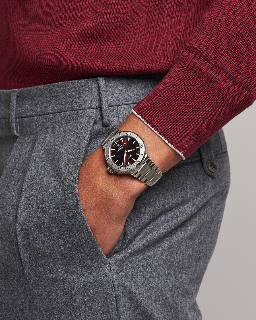 Homme | Oris Aquis Date 41,5mm Cherry | Oris | Aquis Date 41,5mm Cherry