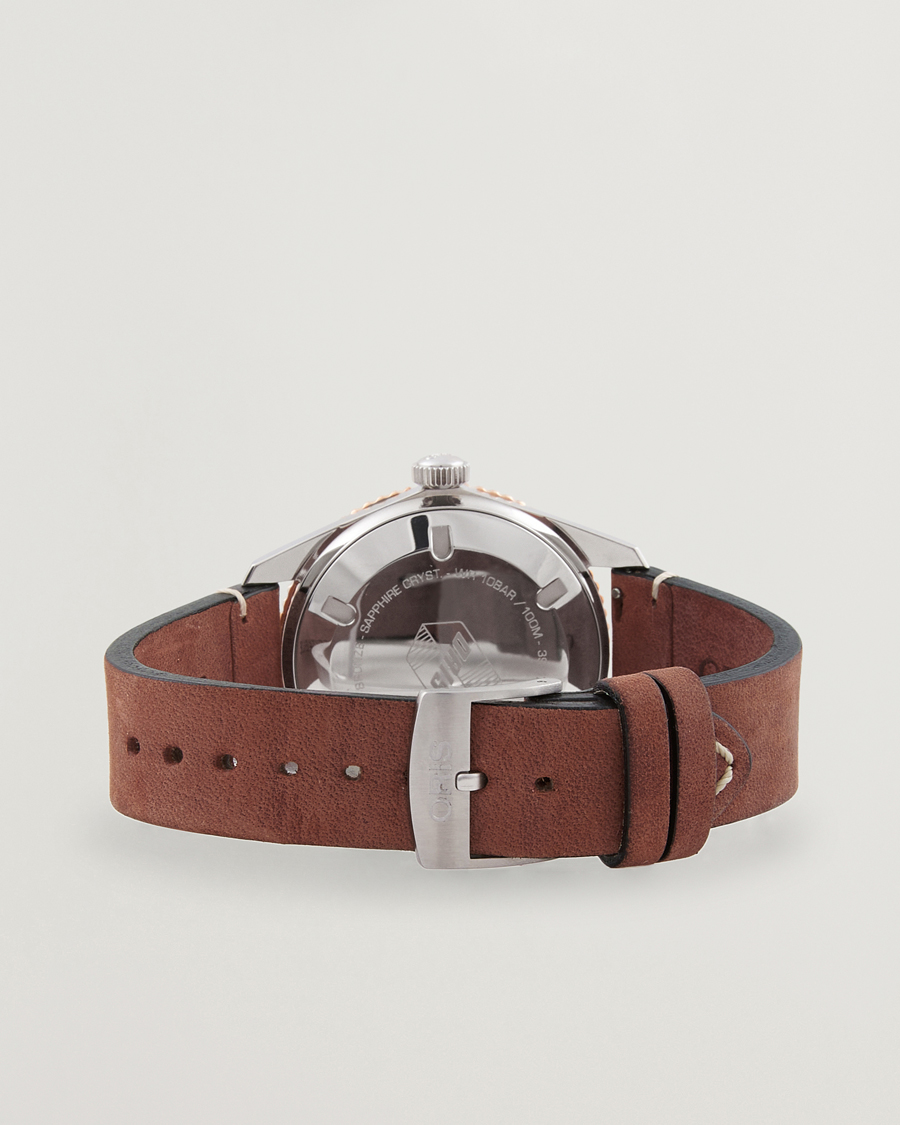 Homme | Oris Divers Sixty-Five 40mm Leather Bracelet Brown | Oris | Divers Sixty-Five 40mm Leather Bracelet Brown