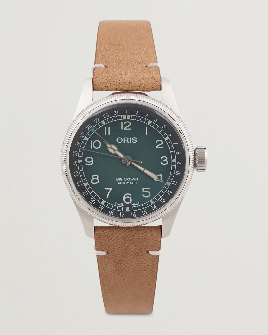 Homme | Oris Big Crown Pointer Date 38mm Green | Oris | Big Crown Pointer Date 38mm Green